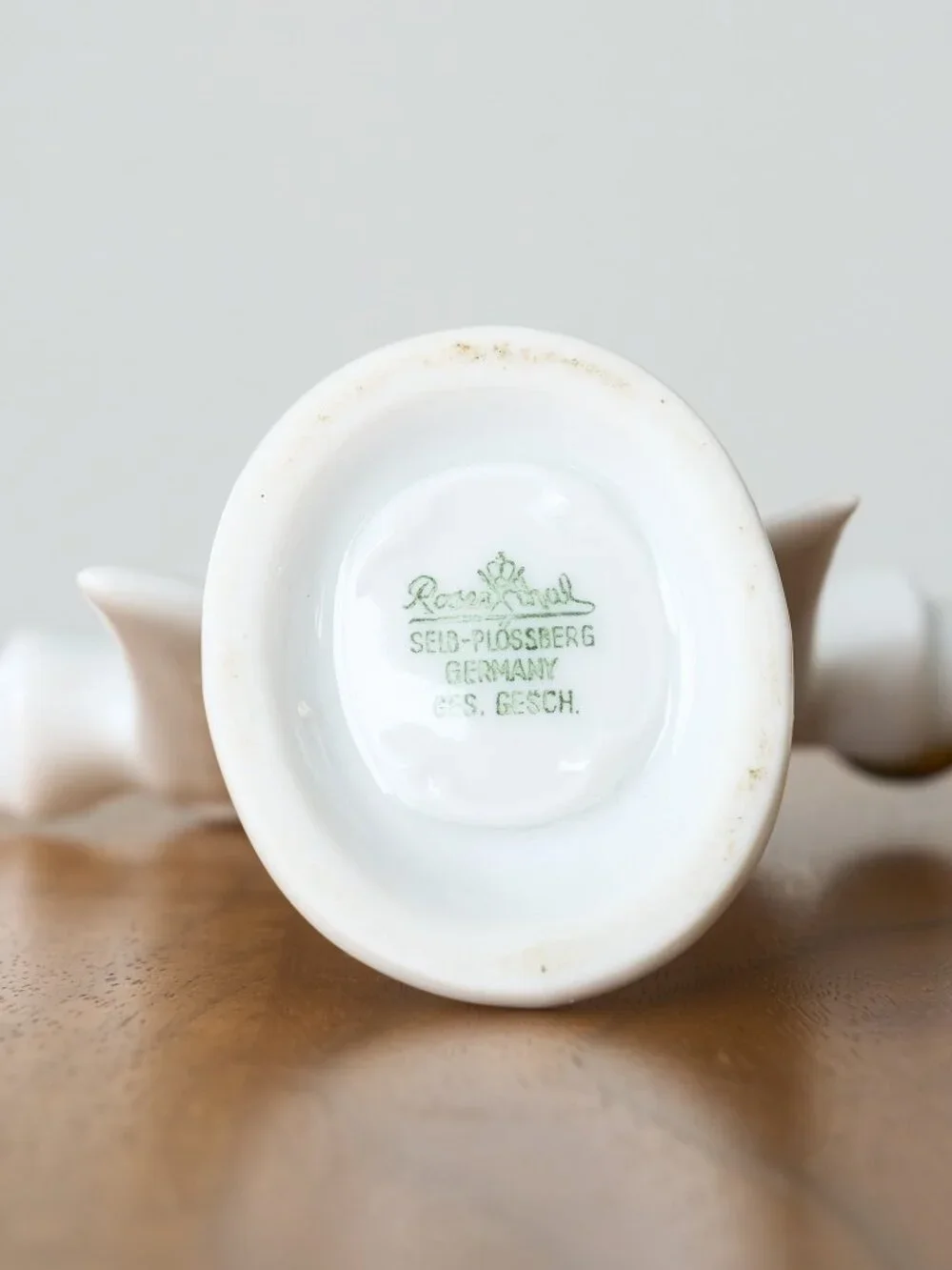 2 Vintage ROSENTHAL Angel Candle Holders White Porcelain MCM Germany READ